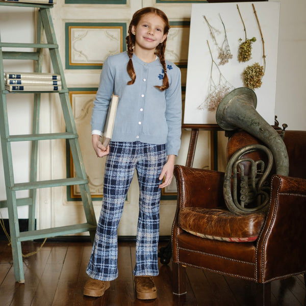 LEGGINGS QUADRO A ZAMPA