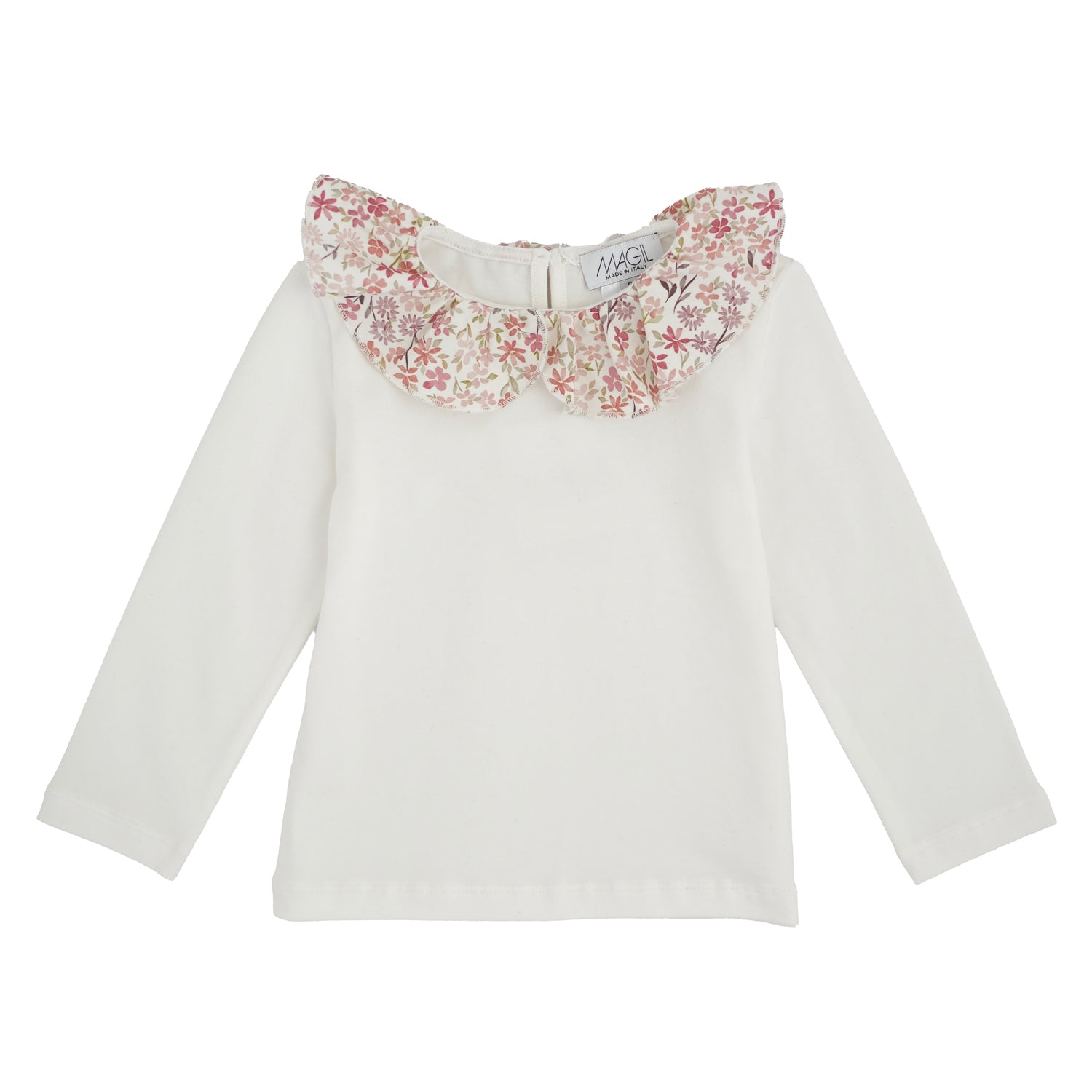 T-SHIRT VOLANT FIORELLINO