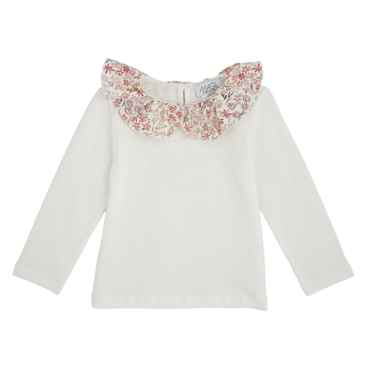 T-SHIRT VOLANT FIORELLINO