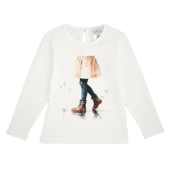 T-SHIRT STAMPA STIVALI