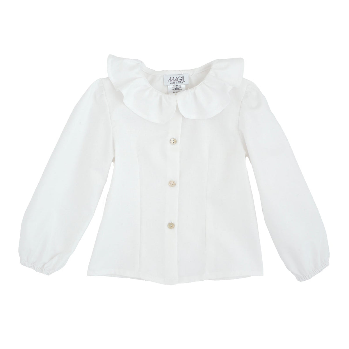 CAMICIA CON COLLETTO VOLANT