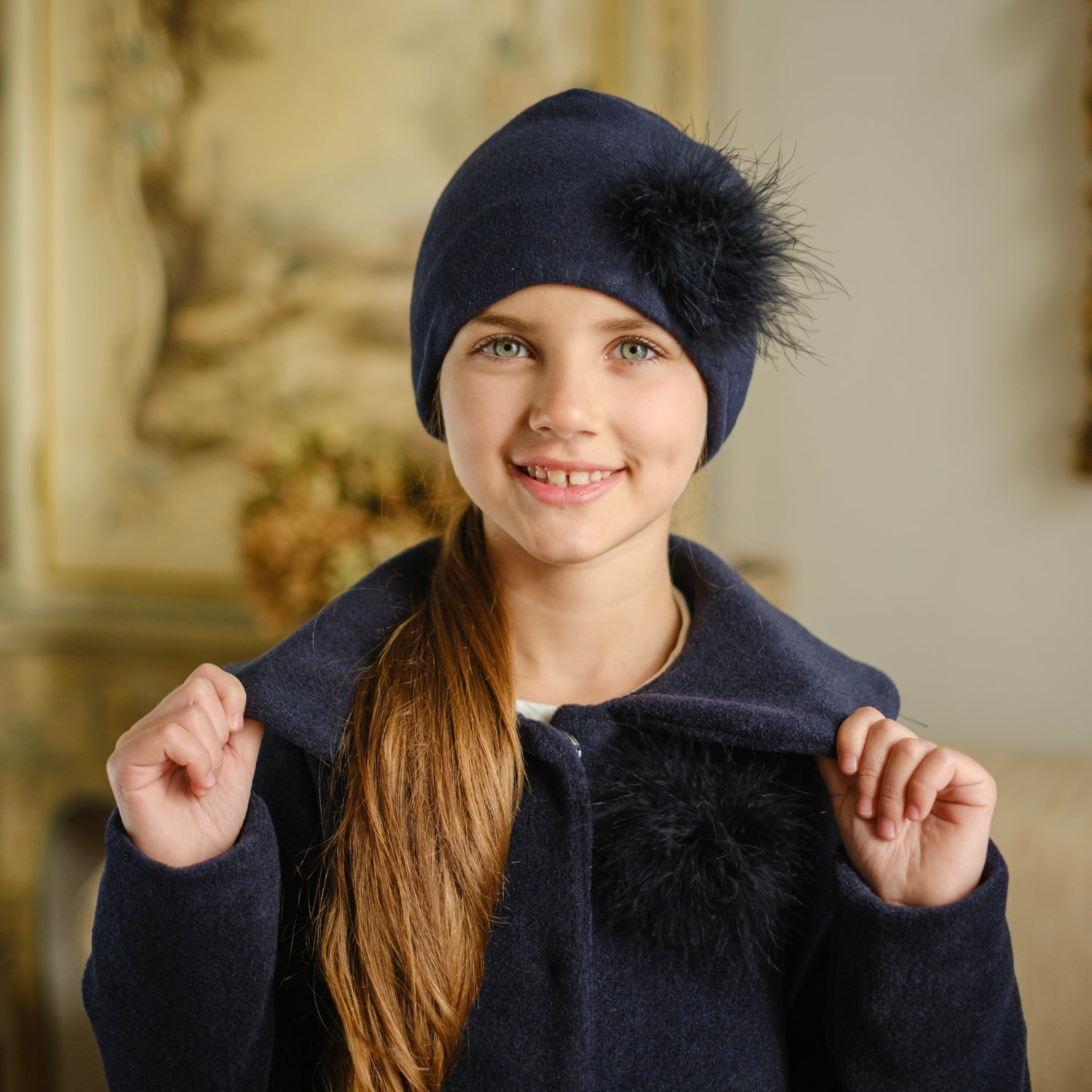 CALOTTA COTOCASHMERE CON PIUMINO