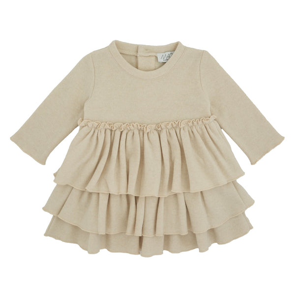 ABITO IN COTOCASHMERE CON BALZE