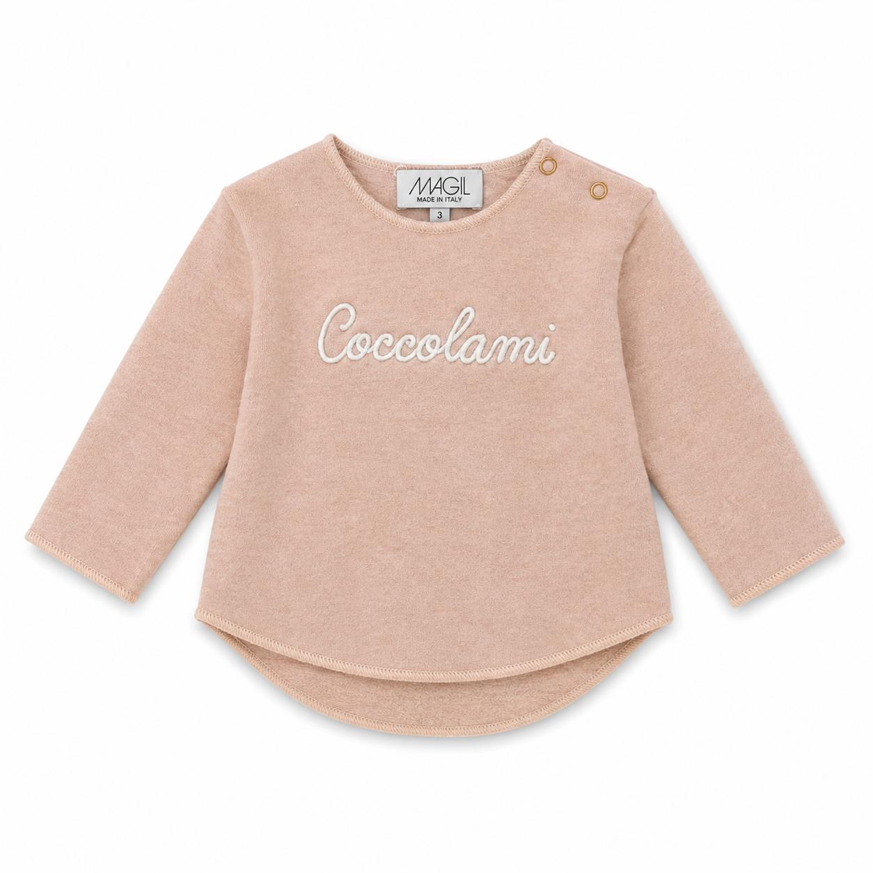 MAGLIA IN COTOCASHMERE CON RICAMO