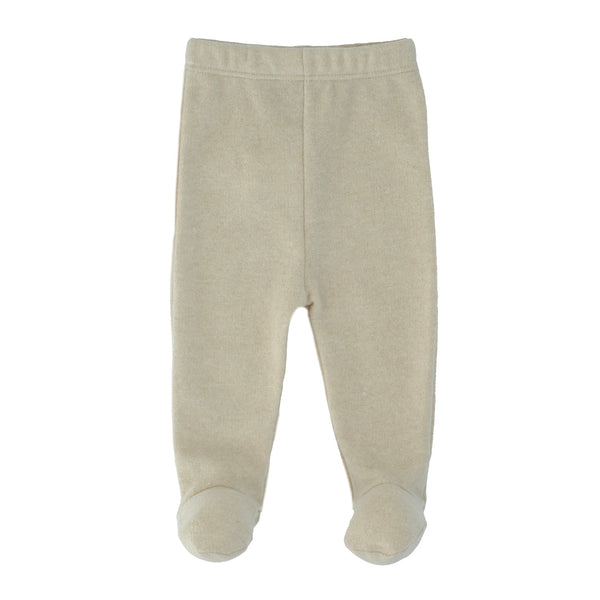 PANTALONE IN COTOCASHMERE CON PIEDINI