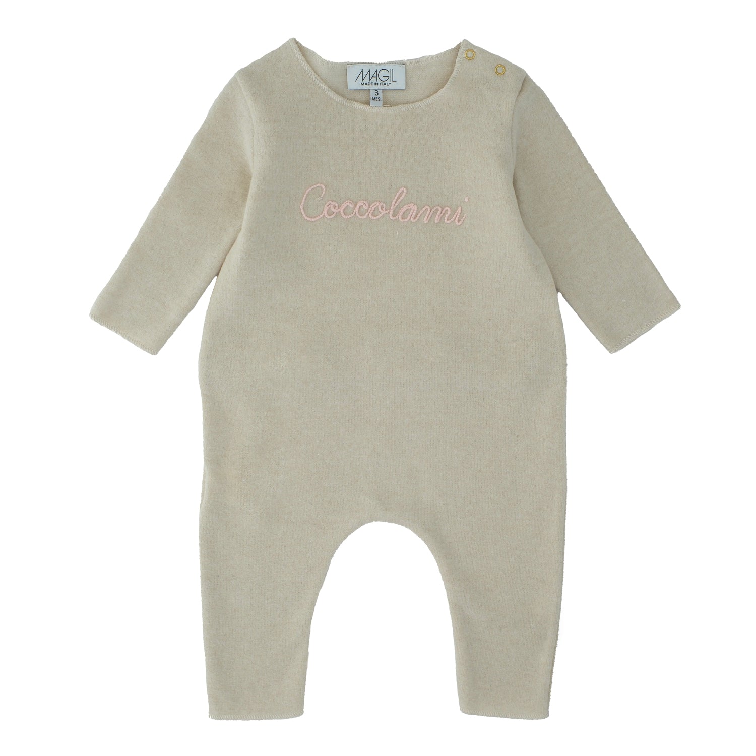 TUTINA IN COTOCASHMERE CON RICAMO