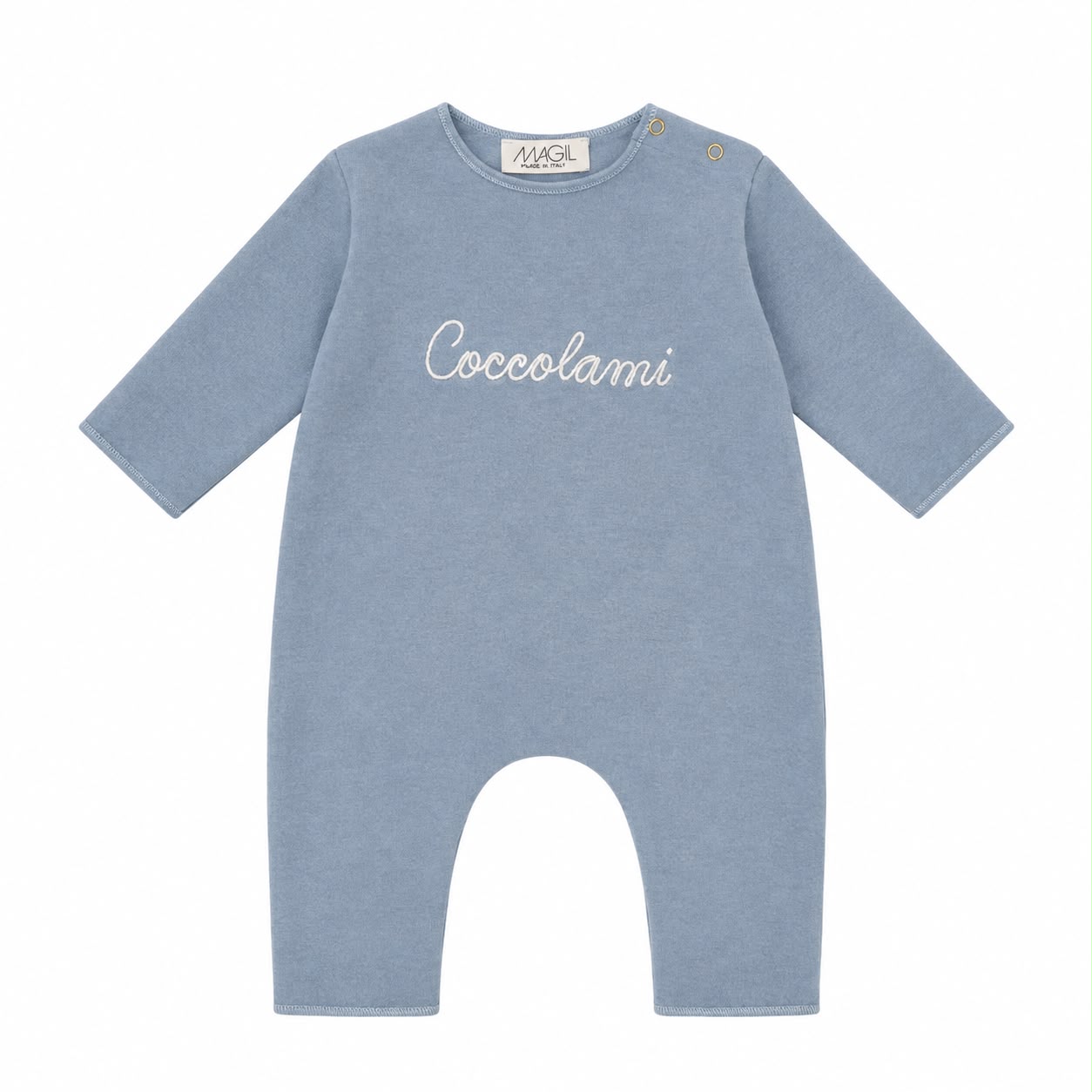 TUTINA IN COTOCASHMERE CON RICAMO