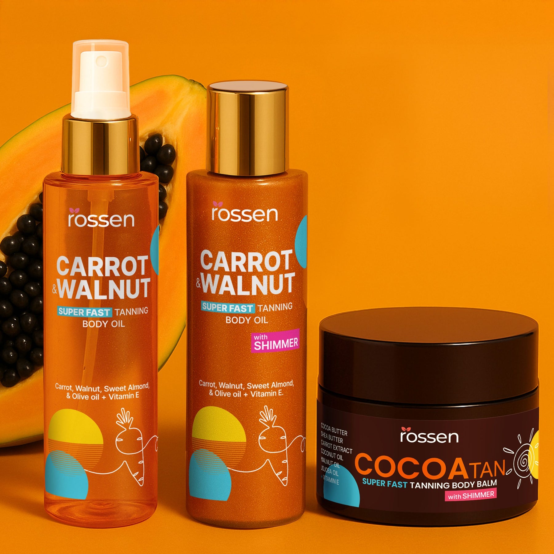 SET for Faster Tanning of the Body