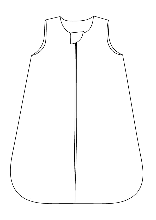 Muslin Double Layer Sleeping Bag - DESIGN IT YOURSELF