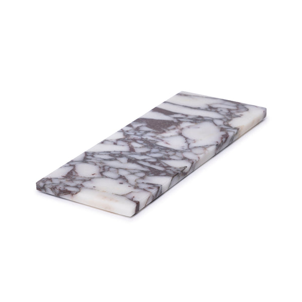 Marble Tray Rectangle S Calacatta 10x25cm