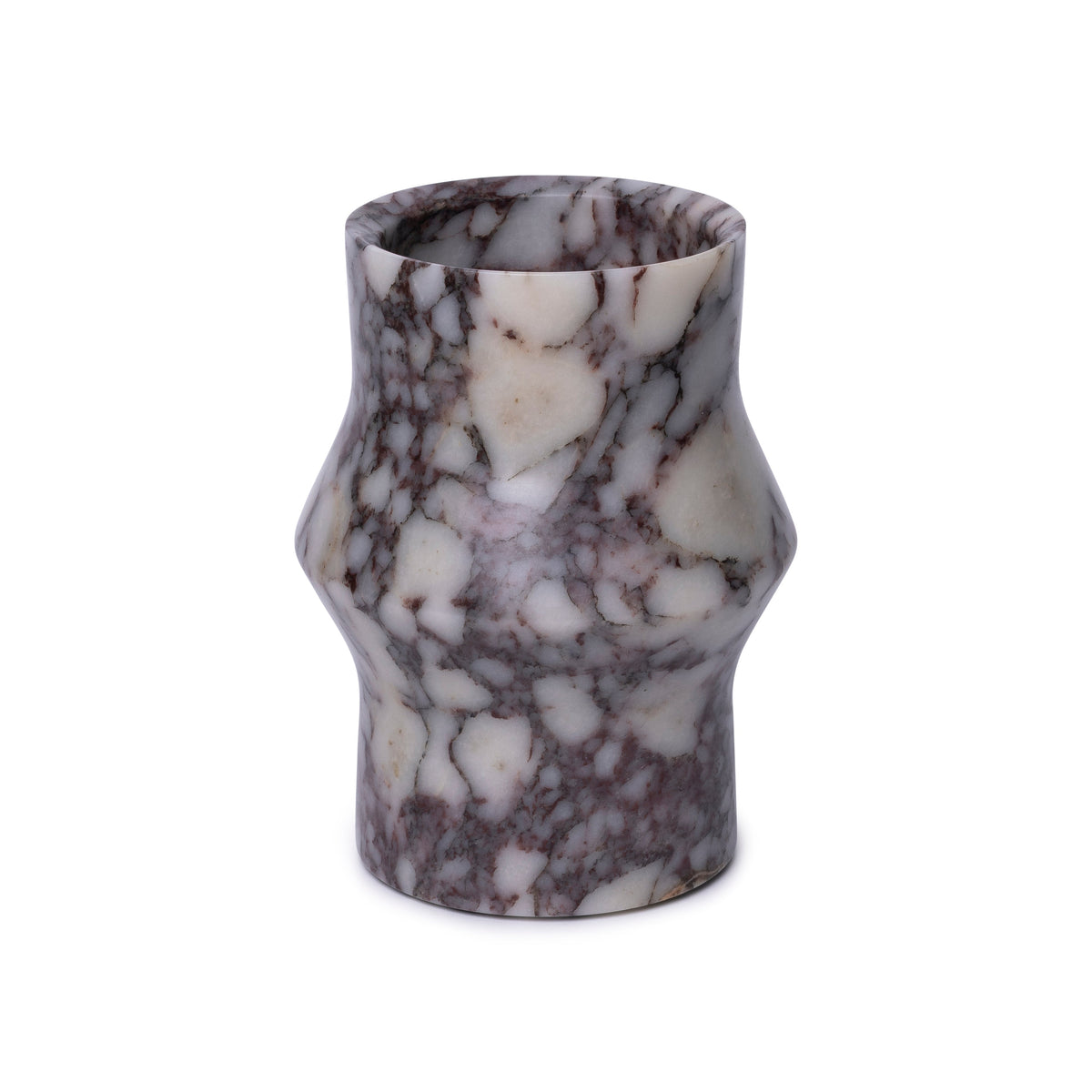 Calacatta design vase Ø12x20cm