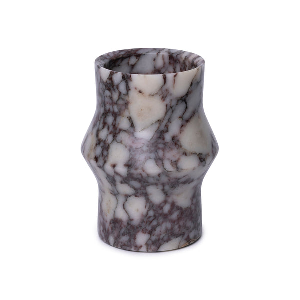 Calacatta design vase Ø12x20cm