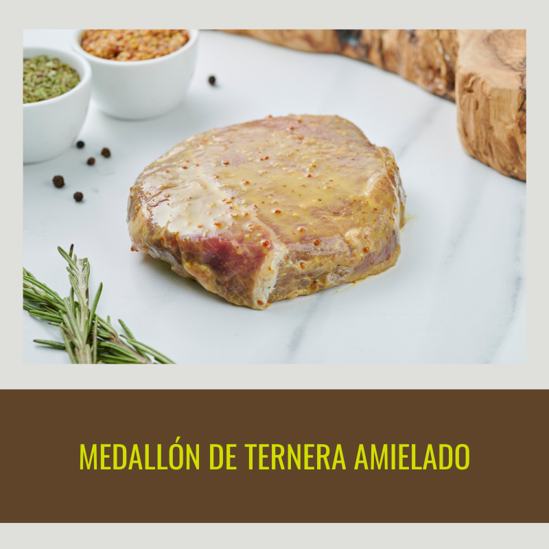 4 Honey Mustard Beef Medallions, 240 g/unit