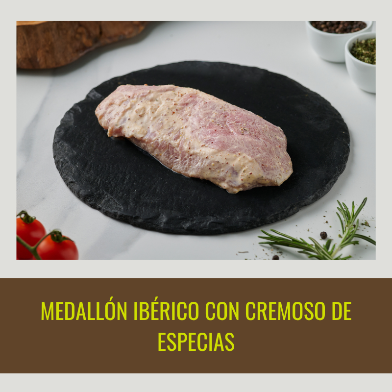 3 Creamy Iberian Medallion with Spices, 250 g/unit
