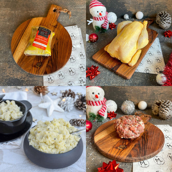 Menu Festif Poularde Farcie aux Truffes - 4 Personnes