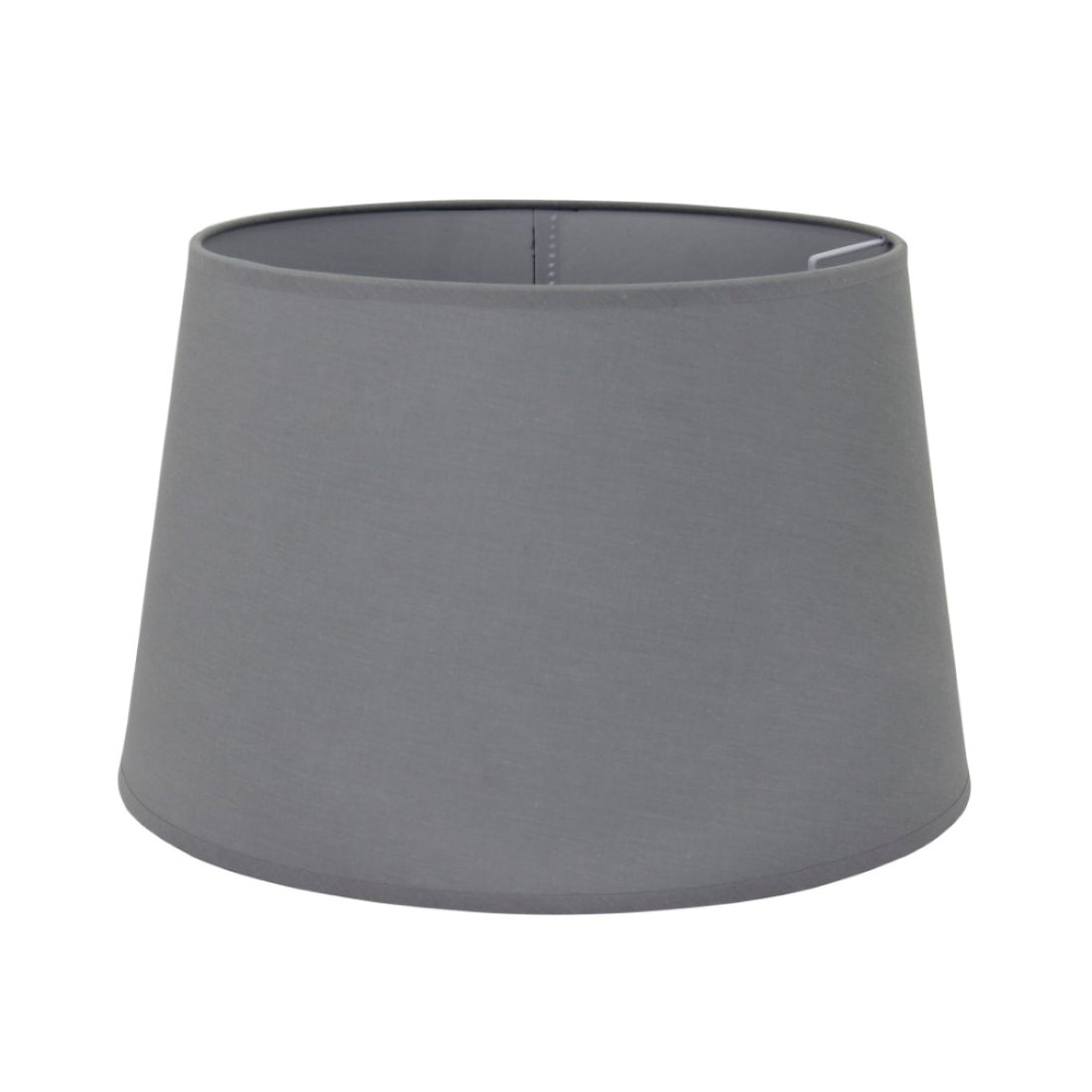 Schwarzer Drum-Rund-Lampenschirm aus Wildseide – edles Wohnaccessoire