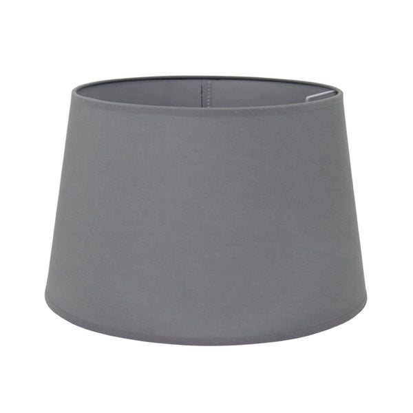 Schwarzer Drum-Rund-Lampenschirm aus Wildseide – edles Wohnaccessoire