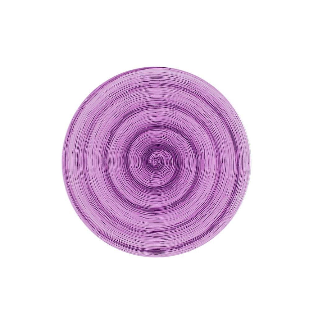 DESSERT PLATE - MAUVE - MEMENTO TABLE VERTIGO