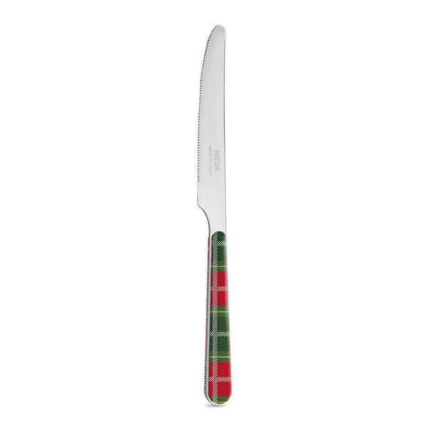 6 Coltelli da Tavola - Tartan Rosso Verde BD14276
