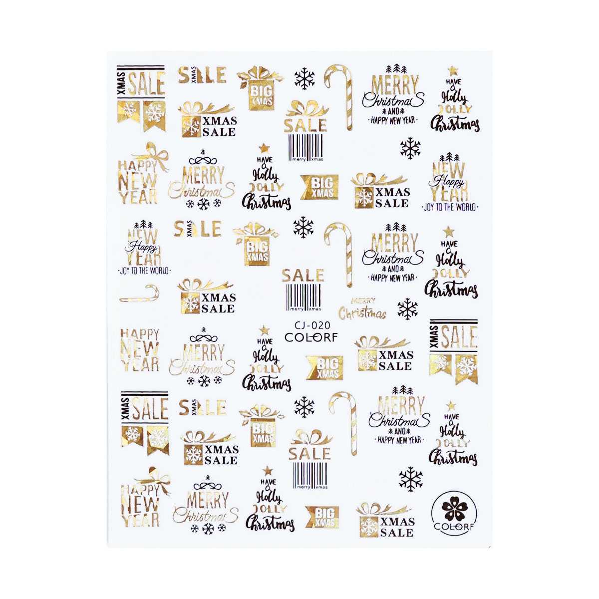 Nail Sticker - X-Mas Mood 9