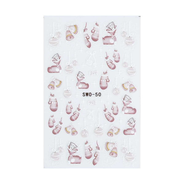 5D Nail Sticker - Cozy X-Mas 2