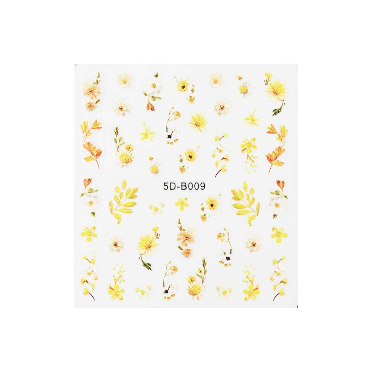 5D Nail Sticker - Aesthetic Spring 5