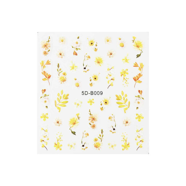 5D Nail Sticker - Aesthetic Spring 5