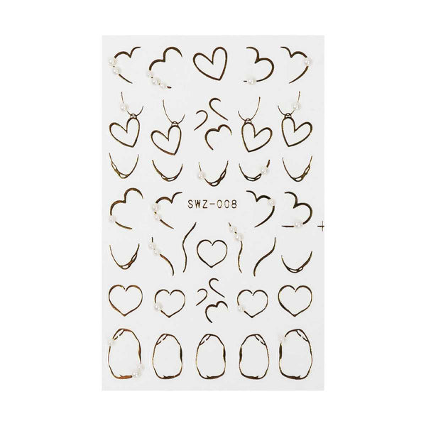 5D Nail Sticker - Glam Queen 2