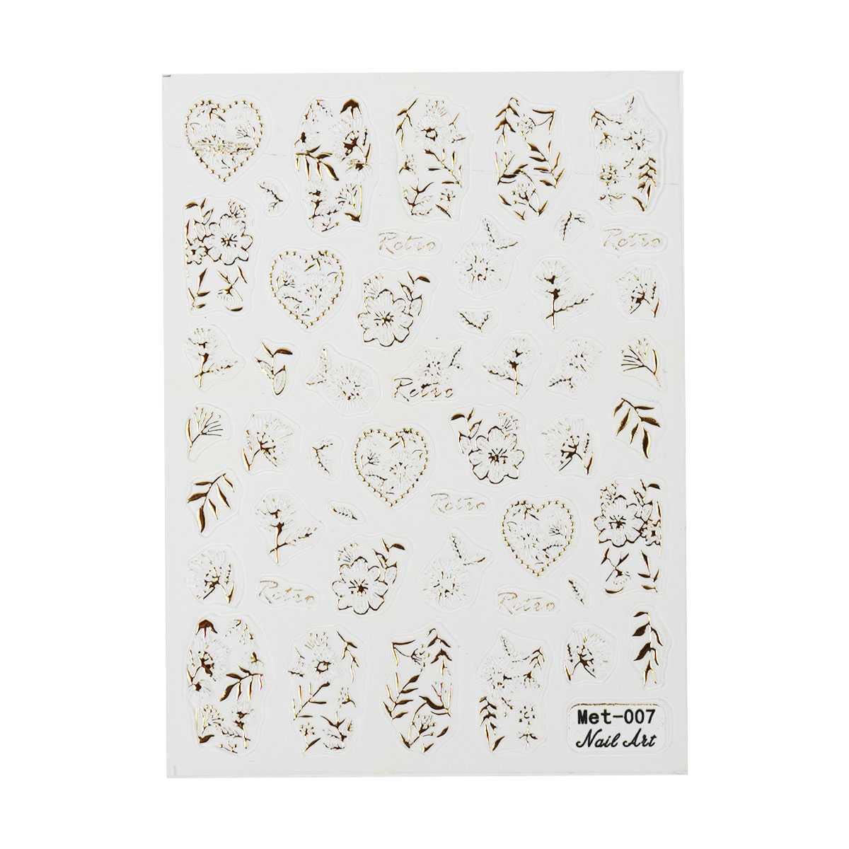 3D Nail Sticker - Flower Power 1