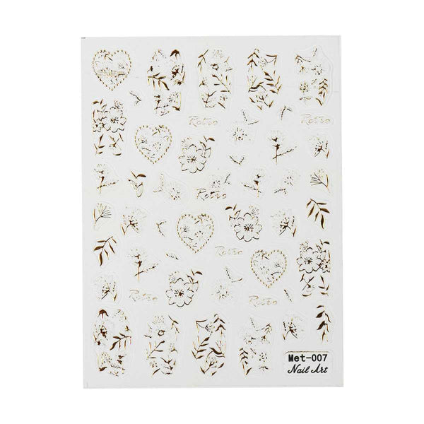 3D Nail Sticker - Flower Power 1