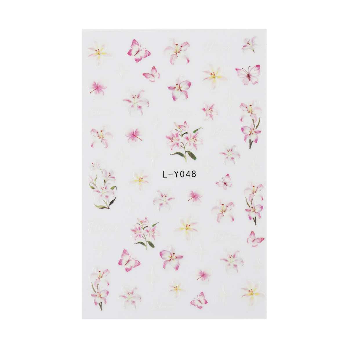 3D Nail Sticker - Flower Power 2