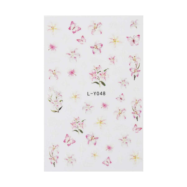 3D Nail Sticker - Flower Power 2