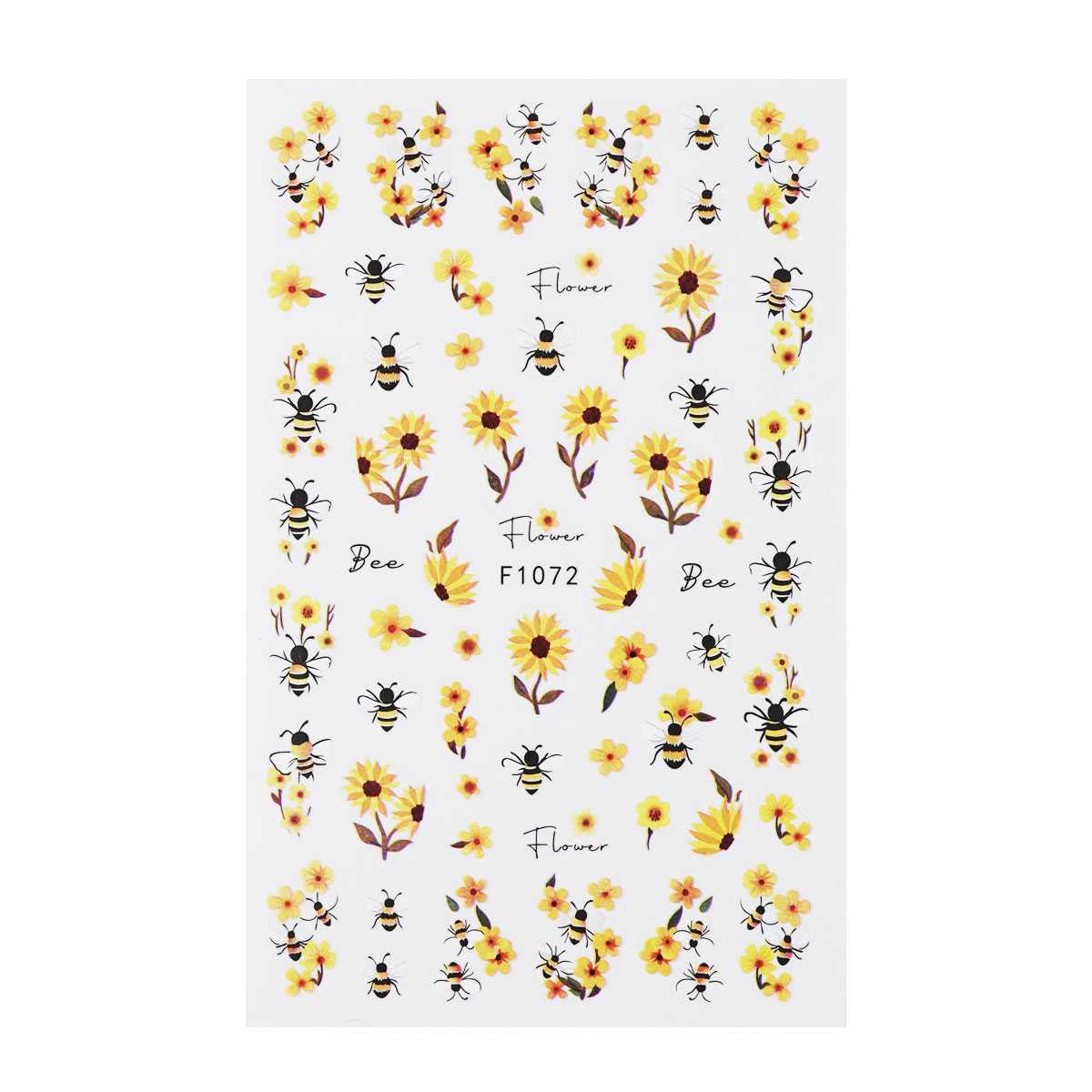 Nail Sticker - Sunflower 1