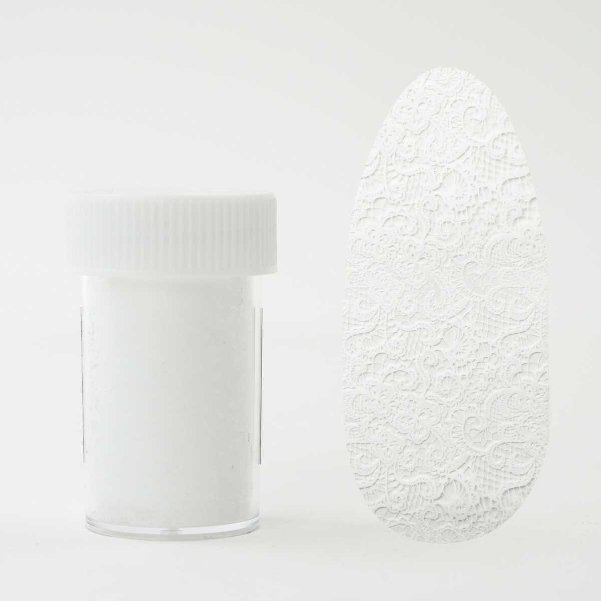 Transfer Foil - Lace Style - White