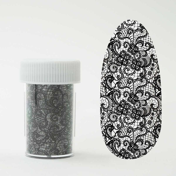 Transfer Foil - Lace Style - Black