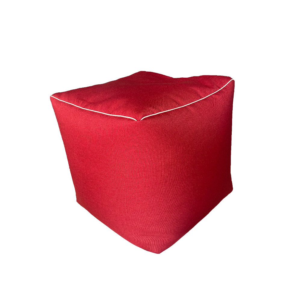 saccomodo pouf economico rosso arketicom