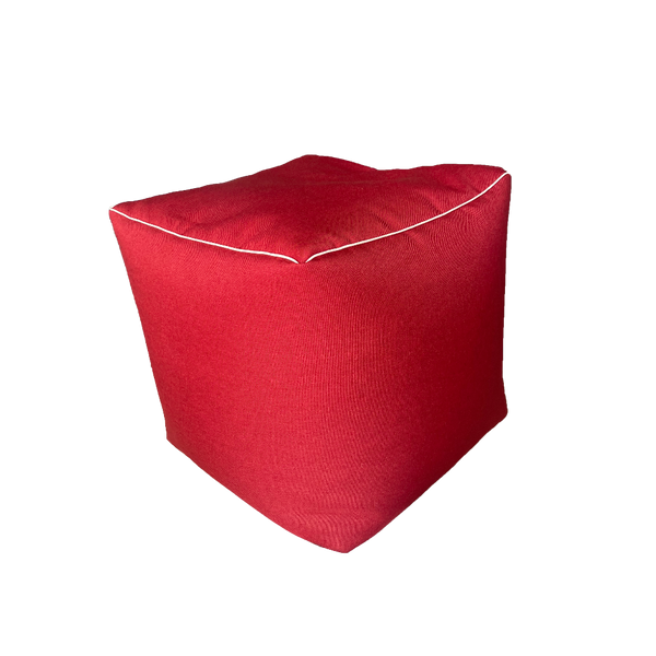 saccomodo pouf economico rosso arketicom