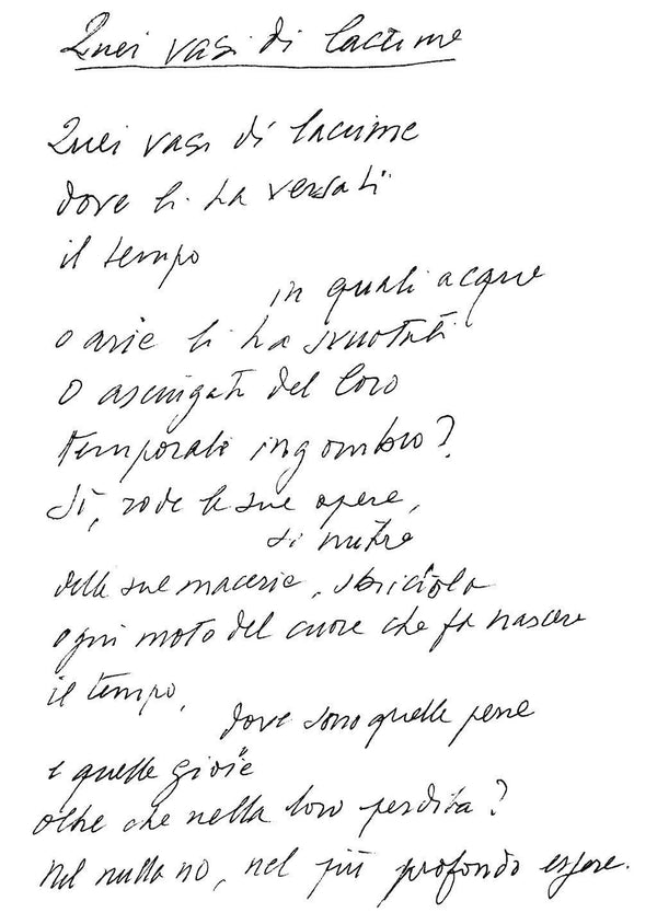 Of Secret, Silent Tears