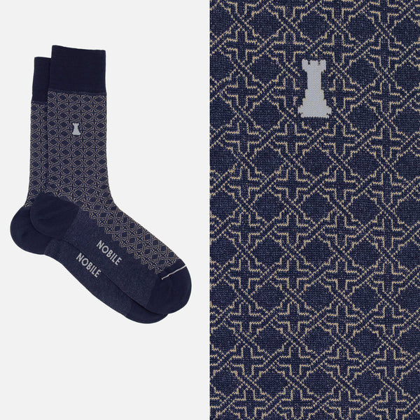 Napoléon - Chaussette courte de style Empire 1820