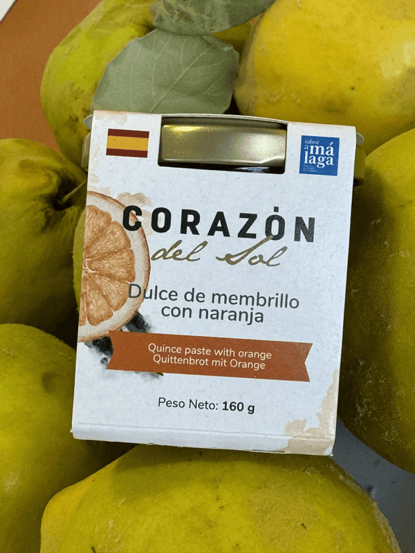 Quince paste with orange - Heart of the Sun