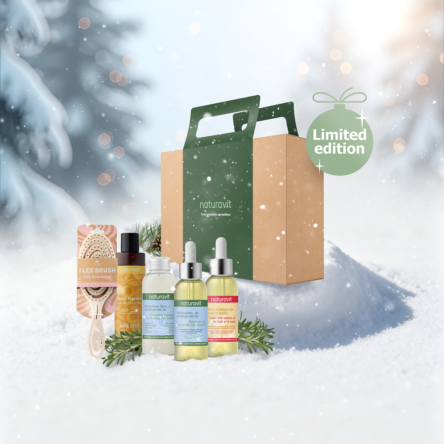 Naturavit Božični darilni potovalni set