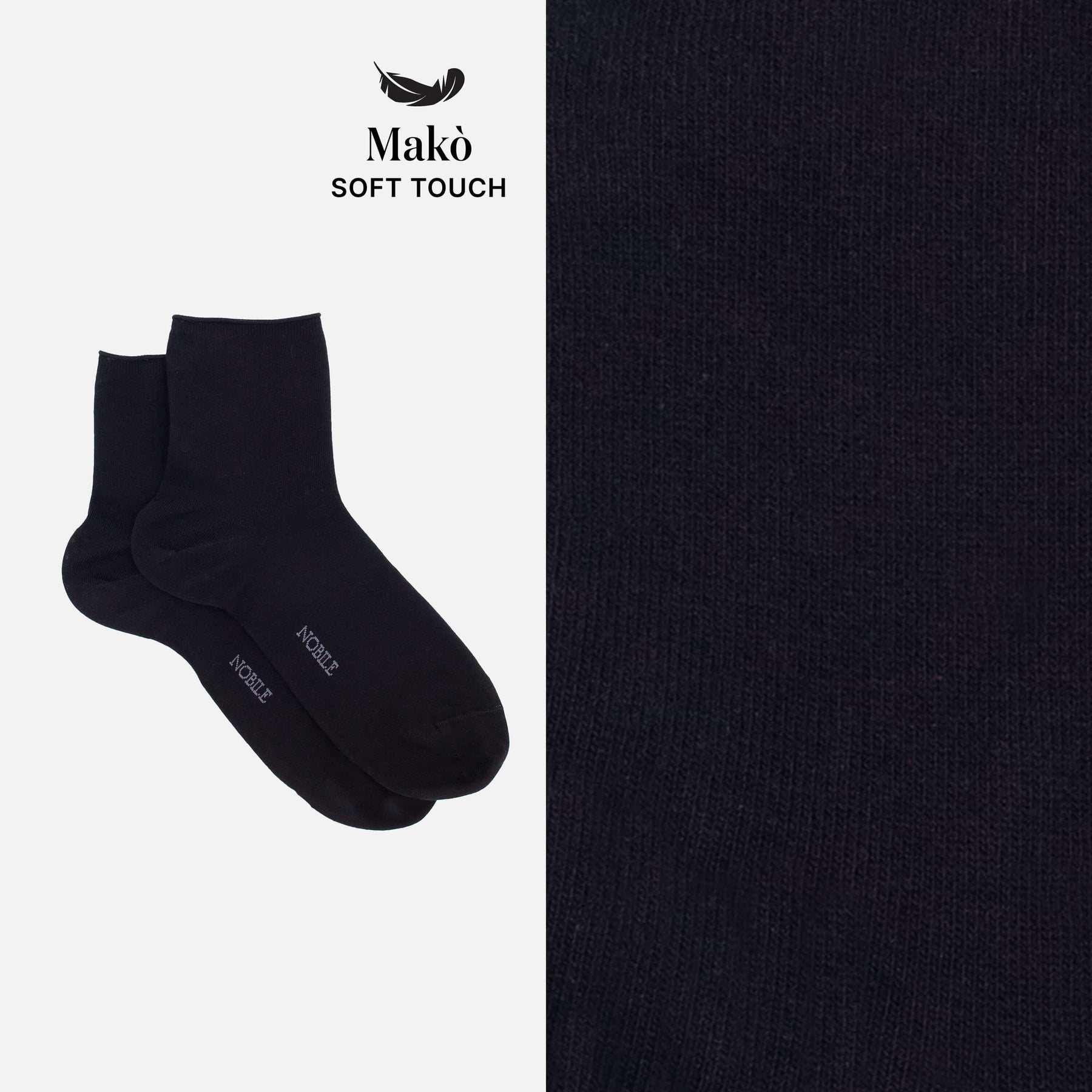 No-Stress Basic - Box of 6 Mixed Socks