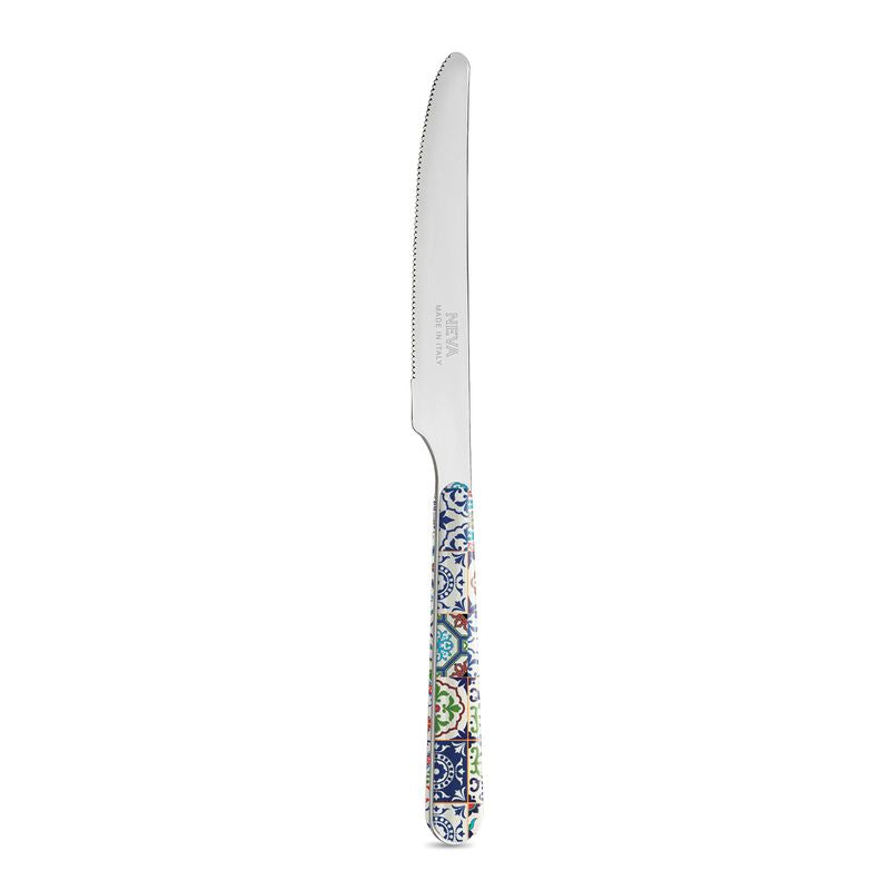 Table Knife - Polychrome Majolica BD14286
