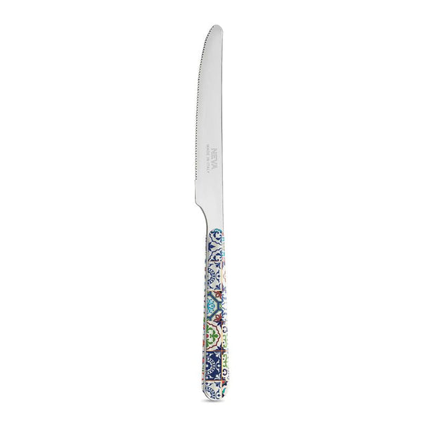 Table Knife - Polychrome Majolica BD14286