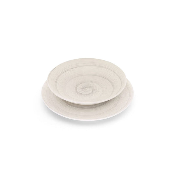 PIATTO FONDO - WHITE - MEMENTO TABLE VERTIGO