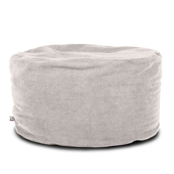 SOFT CHILL 60, Pouf Sacco Rotondo in Cotone Sfoderabile 60 x h42