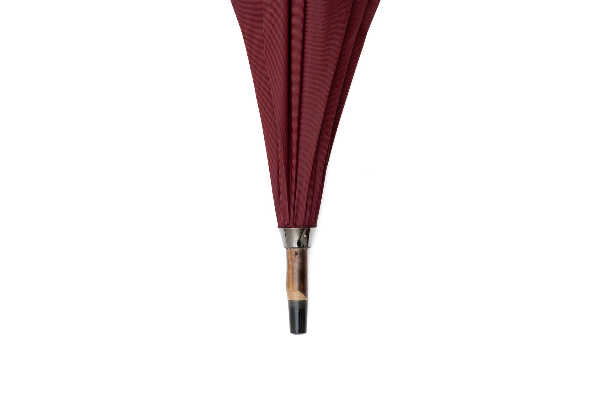 Mario Talarico Red Solid Chestnut Wood Umbrella