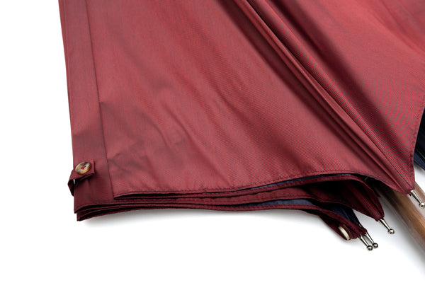 Mario Talarico Red Solid Chestnut Wood Umbrella