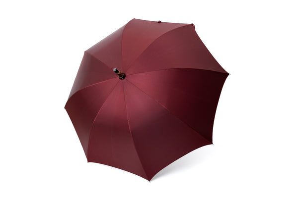 Mario Talarico Red Solid Chestnut Wood Umbrella