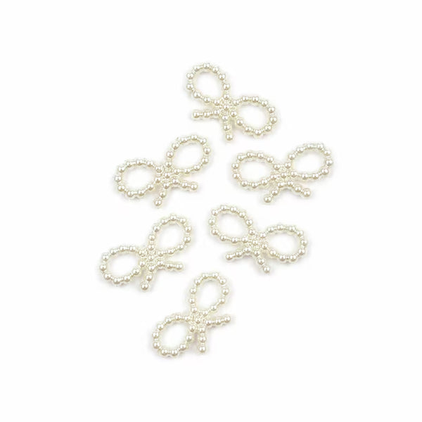 Overlay Bows White
